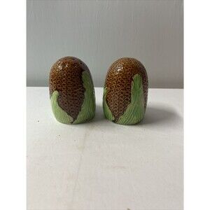 Corn Salt and Pepper shakers Made in Japan ceramic porcelain